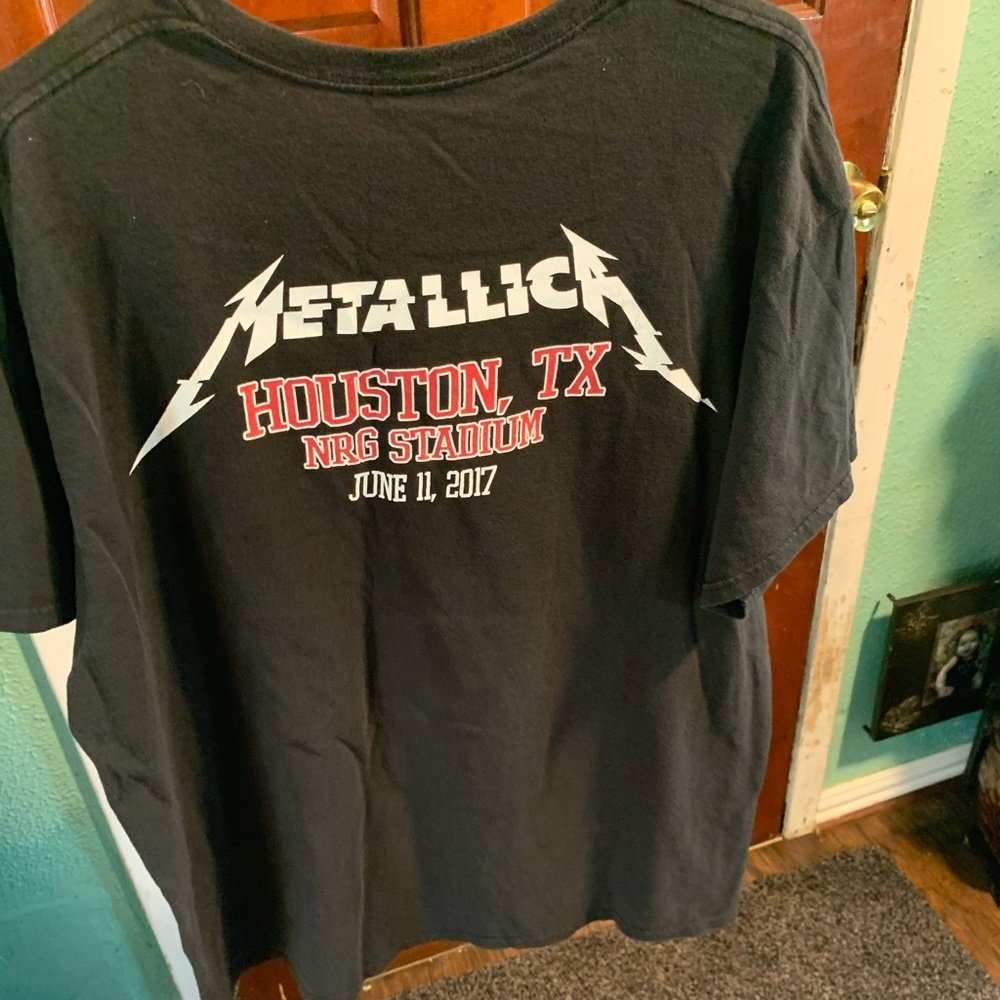 2017 metallica Houston tour size XL